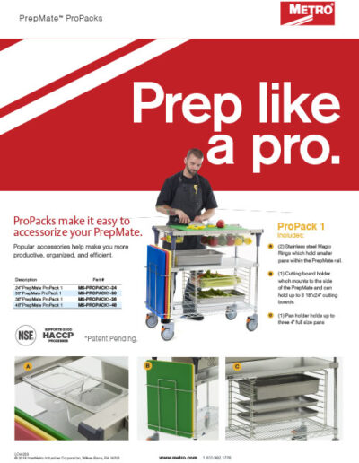 Metro PrepMate ProPack