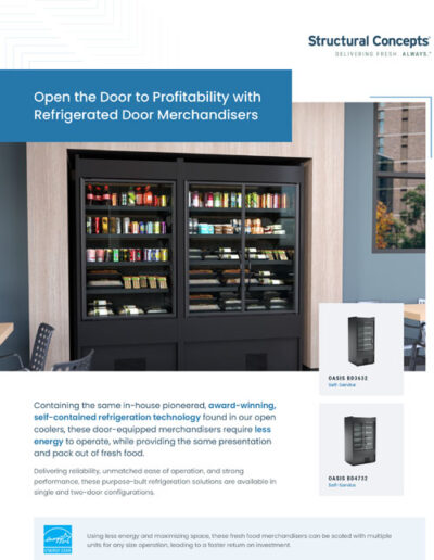 Structural Concepts Refrigerated Door Merchandisers