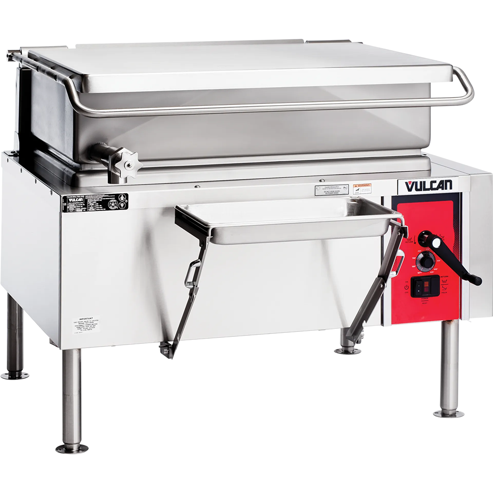 Large, 40 Gallon VG Series Gas Braiser / Tilting Skillet<br />
