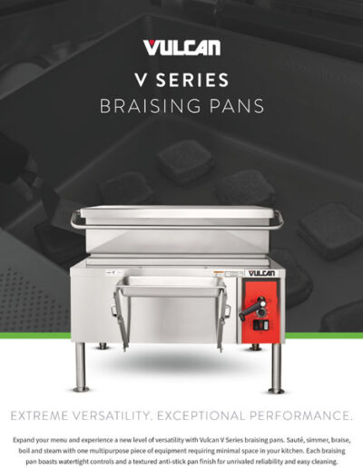 Vulcan V Series Braising Pans