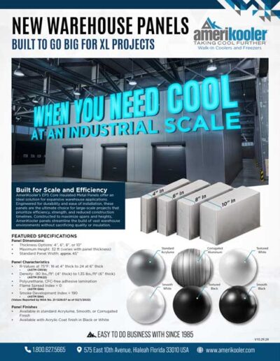 Amerikooler Warehouse Panels